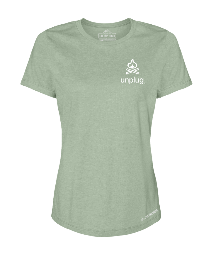 Campfire Left Chest Women's T-Shirt