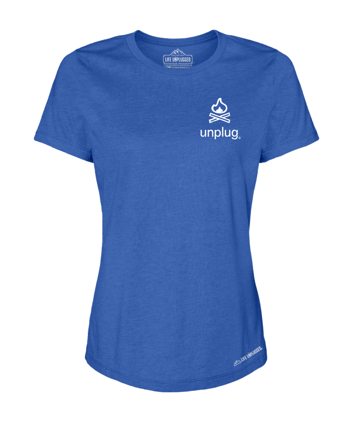 Campfire Left Chest Women's T-Shirt