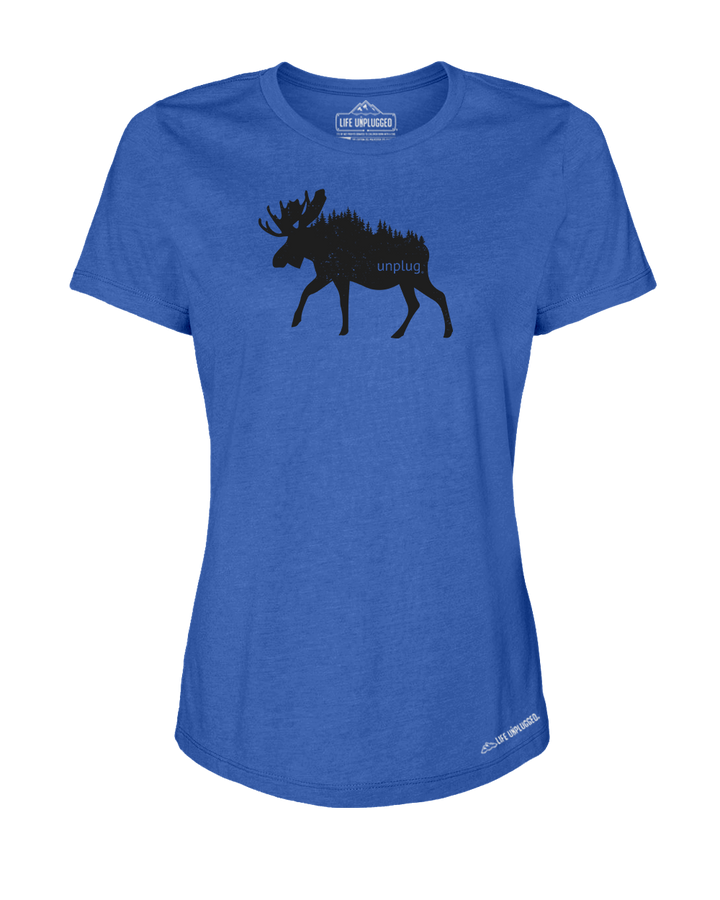 Moose In The Trees Women's T-Shirt