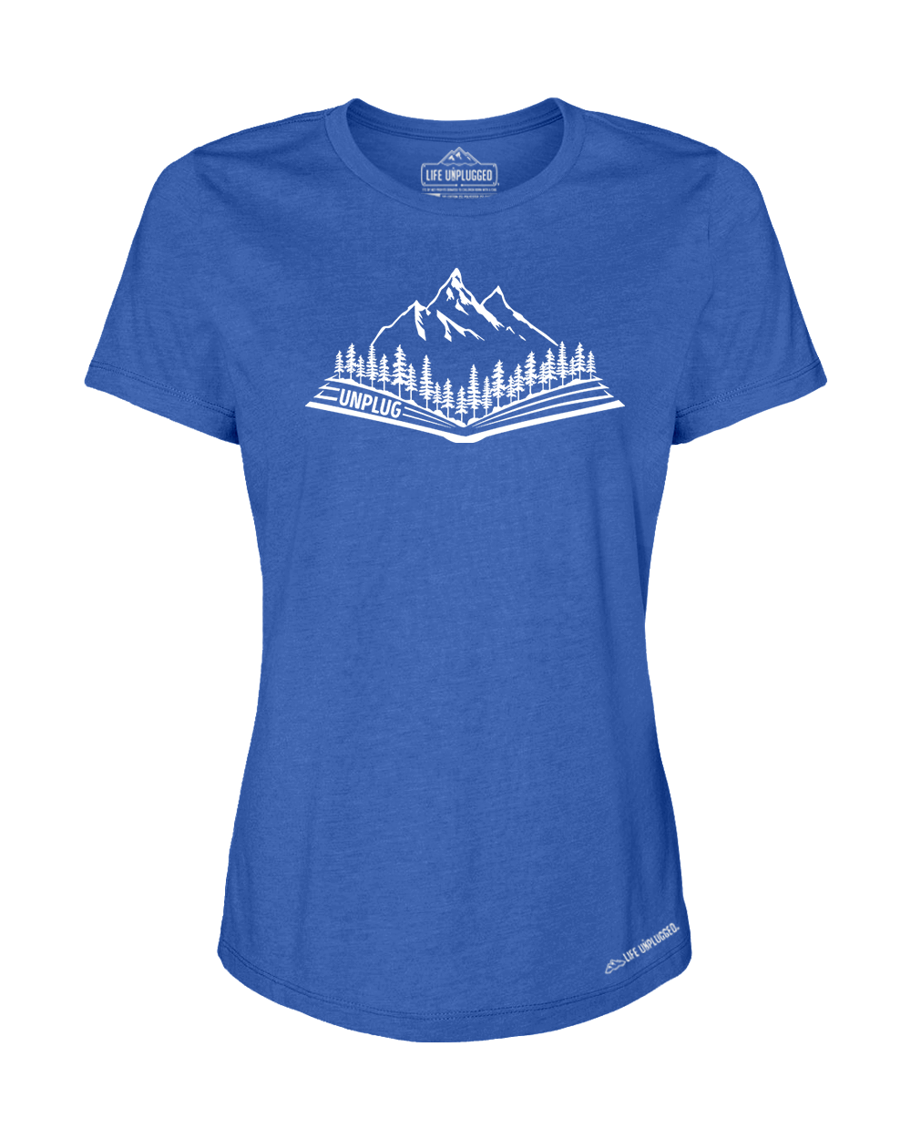 Open Book Mountain Scene Women's T-Shirt