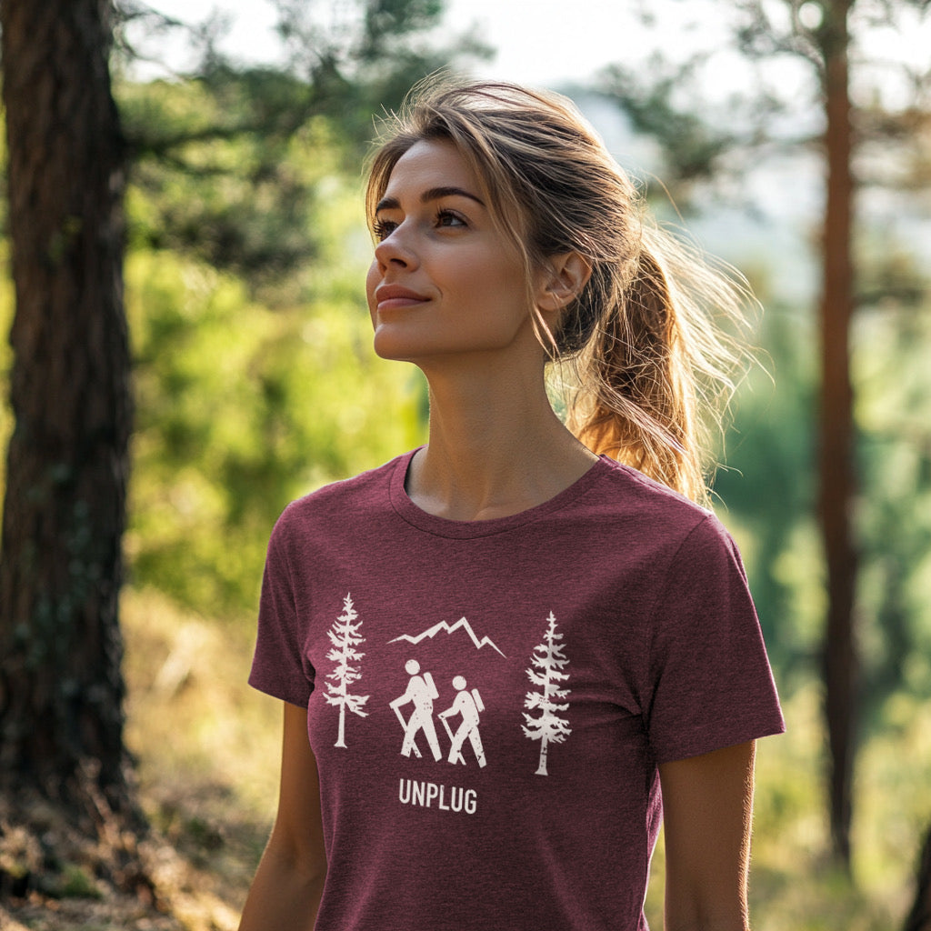 Hiking Scene Women's T-Shirt