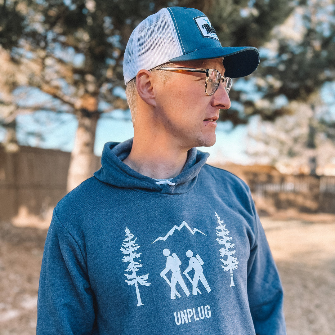 Hiking Scene Super Soft Hoodie