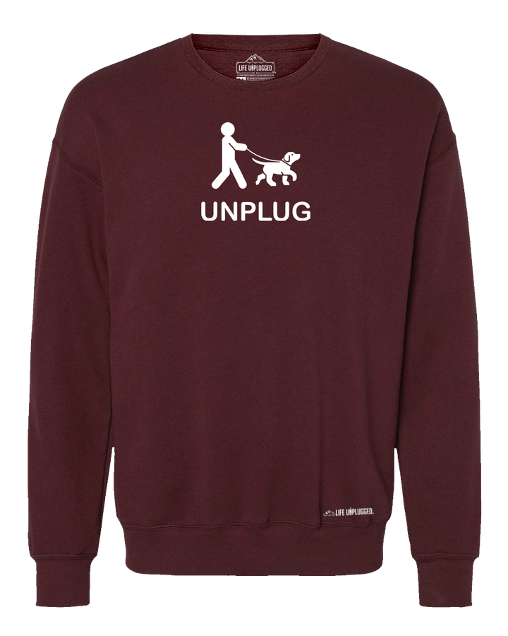 Dog Walking Midweight Super Soft Crewneck Sweatshirt