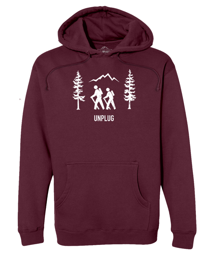 Hiking Scene Heavyweight Hoodie