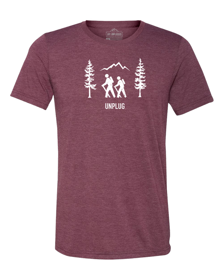 Hiking Scene Triblend T-Shirt