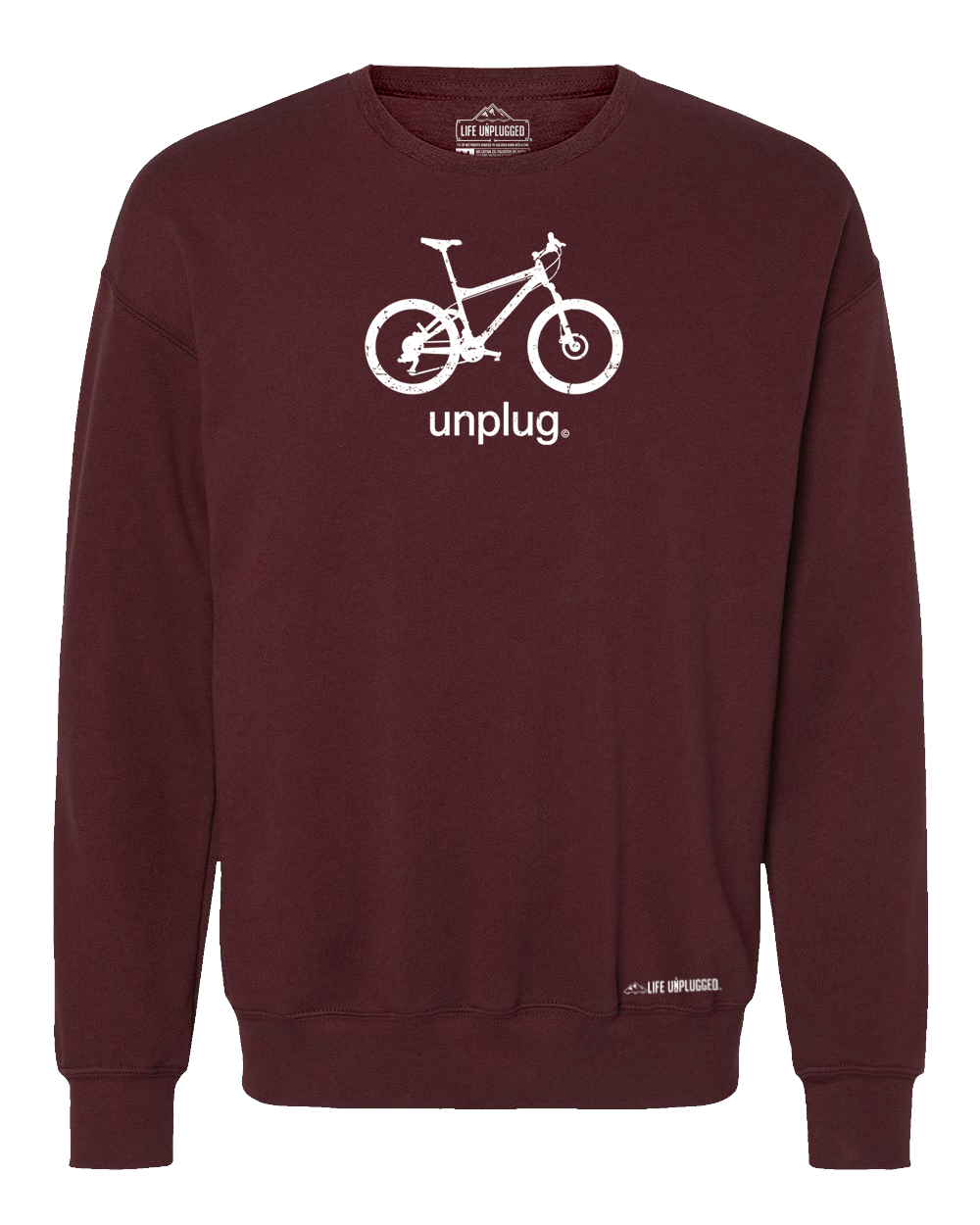 Mountain Bike Midweight Super Soft Crewneck Sweatshirt