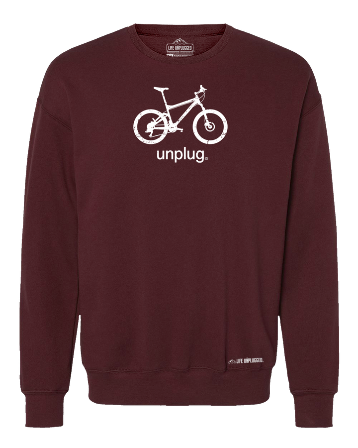 Mountain Bike Midweight Super Soft Crewneck Sweatshirt