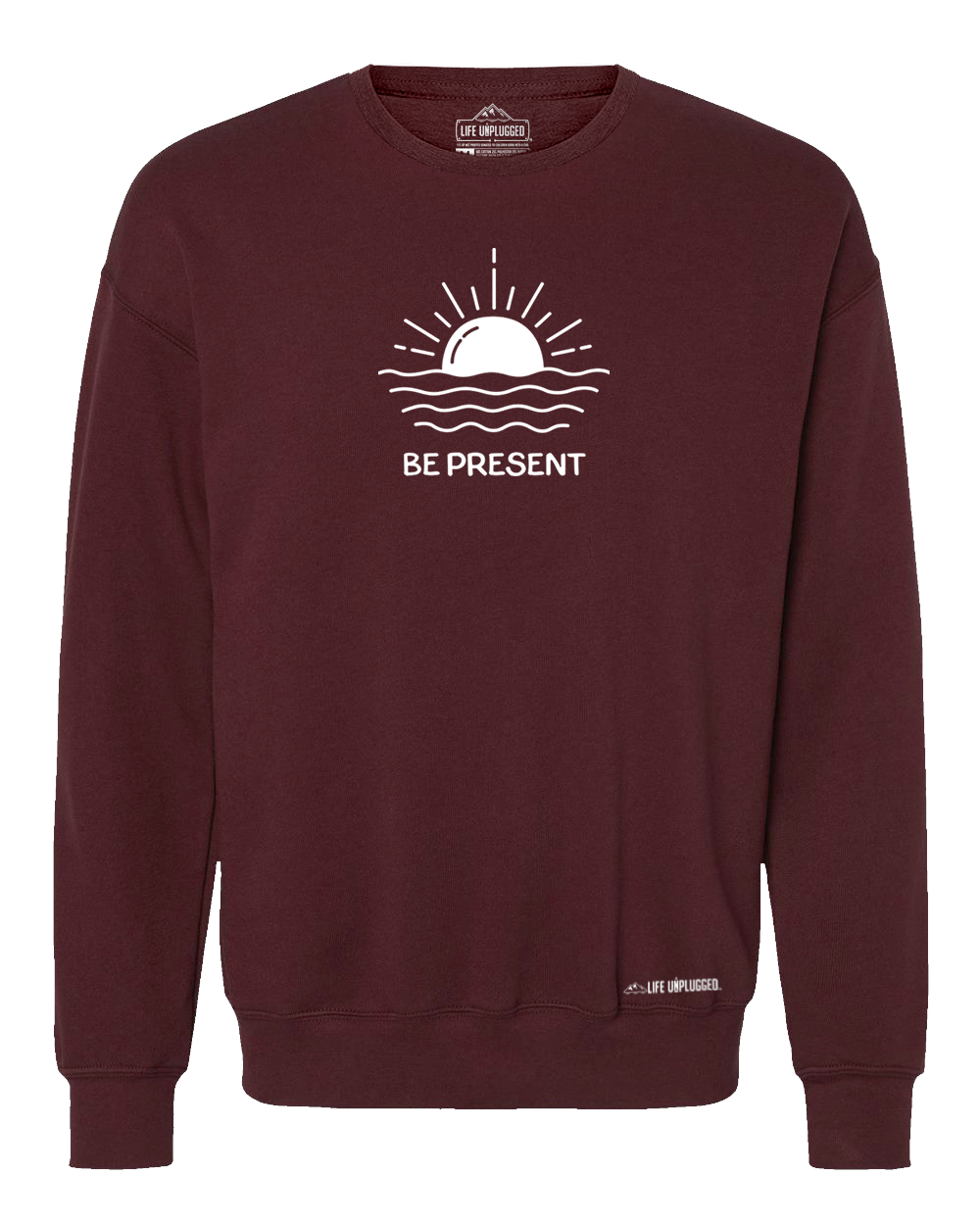 Ocean Sunset Midweight Super Soft Crewneck Sweatshirt