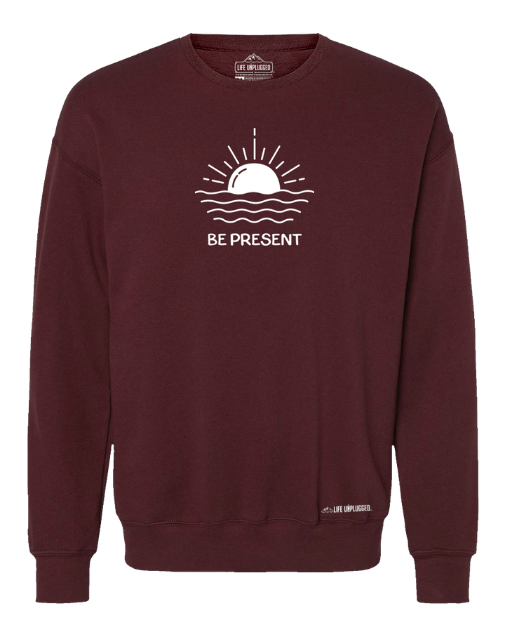 Ocean Sunset Midweight Super Soft Crewneck Sweatshirt