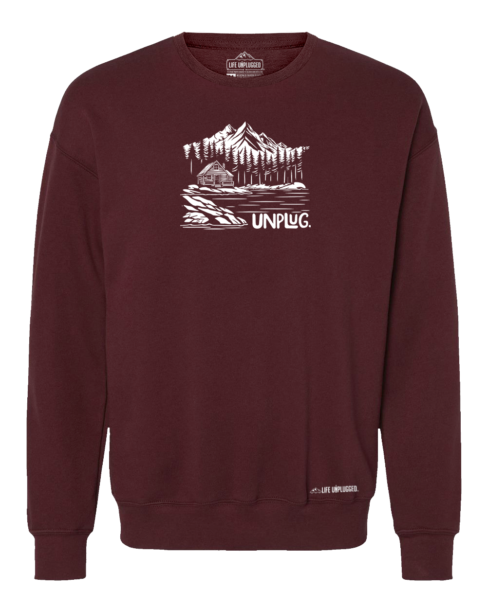 Cabin In The Woods Midweight Super Soft Crewneck Sweatshirt