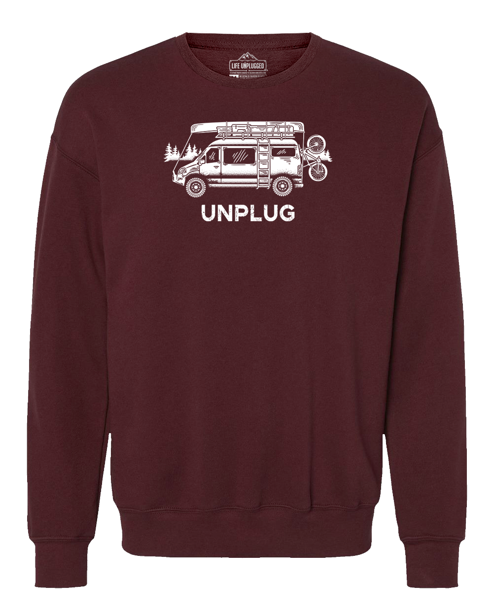 Van Life Midweight Super Soft Crewneck Sweatshirt