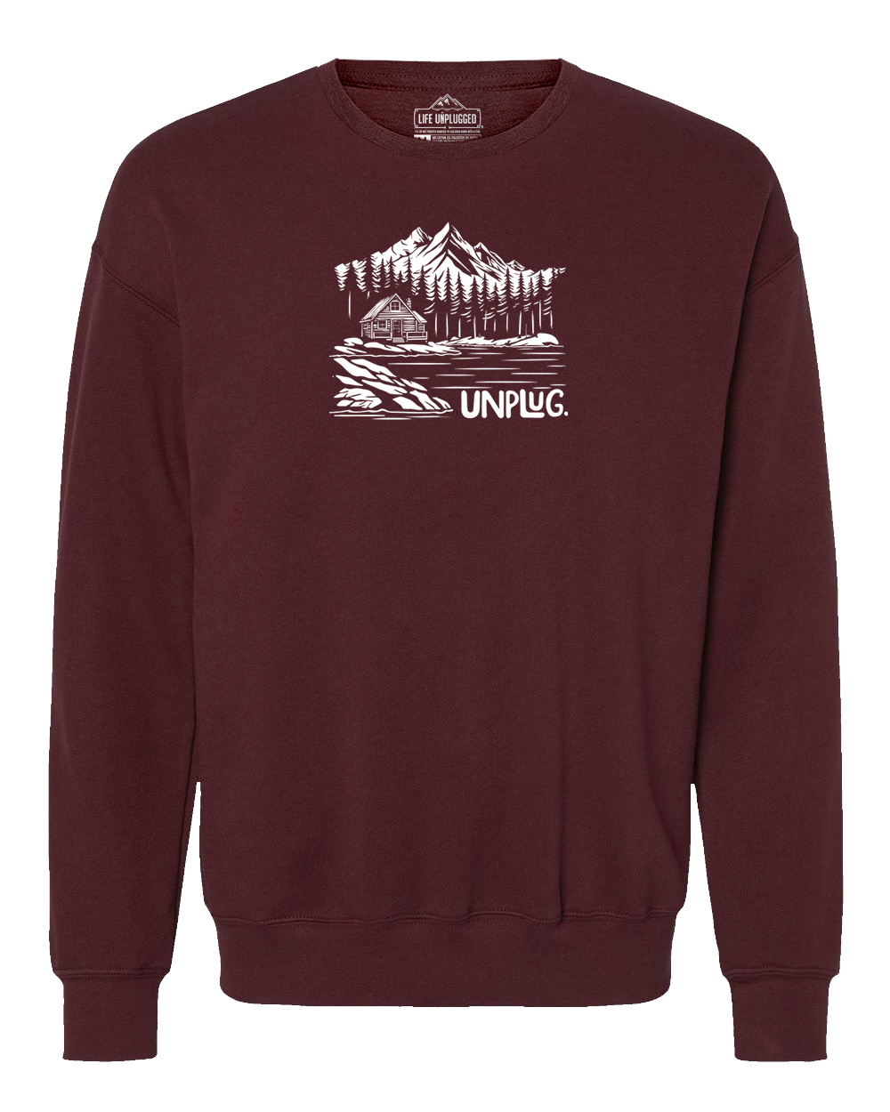 Cabin In The Woods Midweight Super Soft Crewneck Sweatshirt