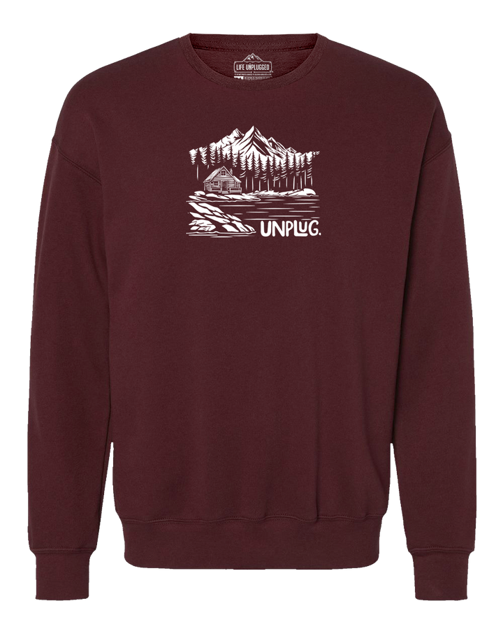 Cabin In The Woods Midweight Super Soft Crewneck Sweatshirt