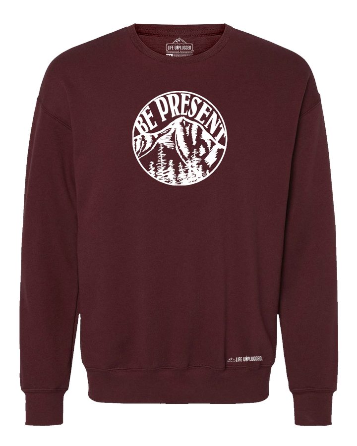 Be Present Mountain Midweight Super Soft Crewneck Sweatshirt