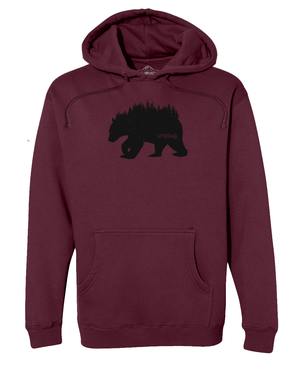 Bear In The Trees Heavyweight Hoodie