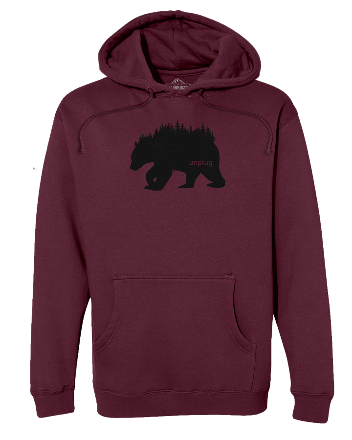 Bear In The Trees Heavyweight Hoodie