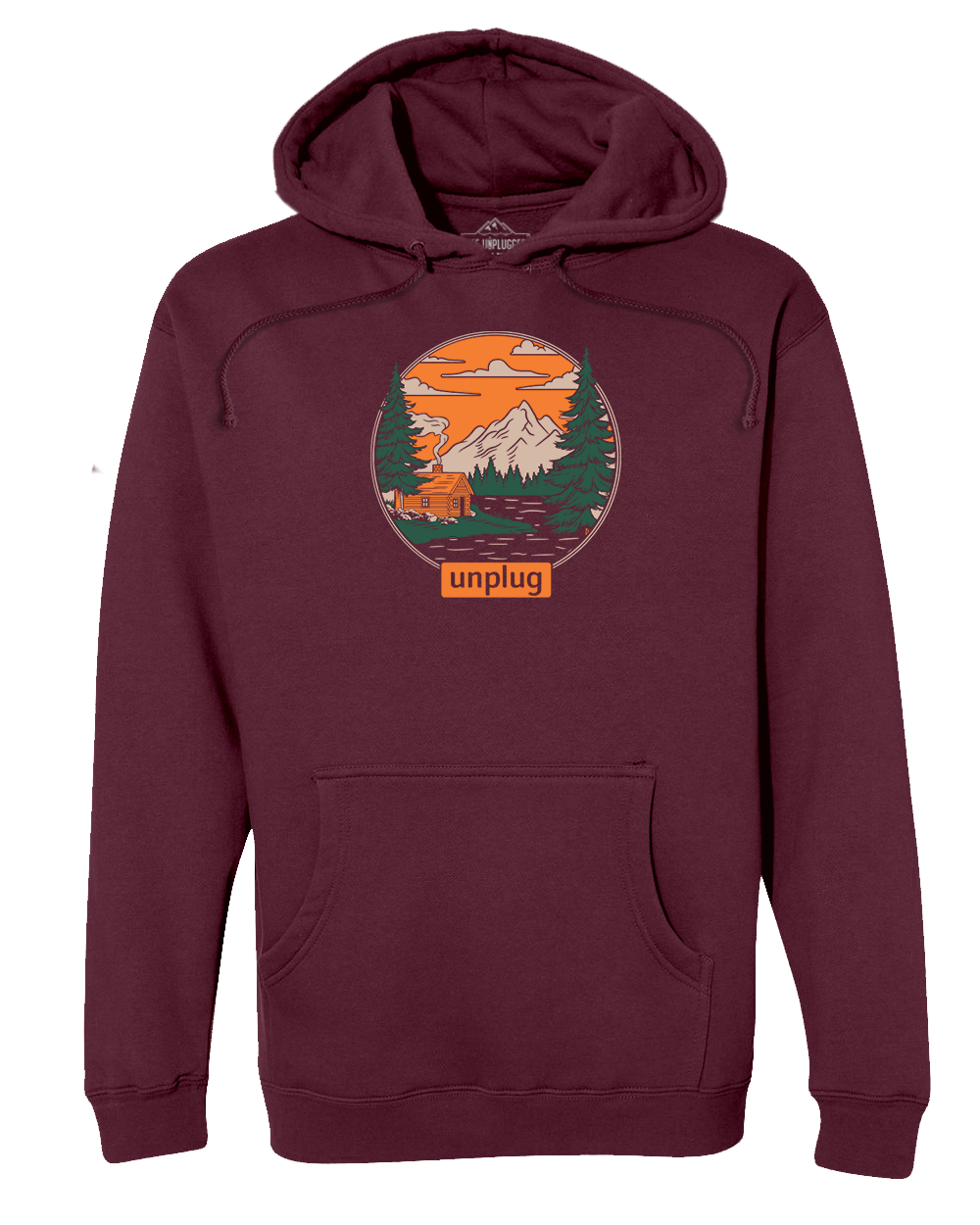 LIMITED DROP! Rustic Mountain Retreat Heavyweight Hoodie