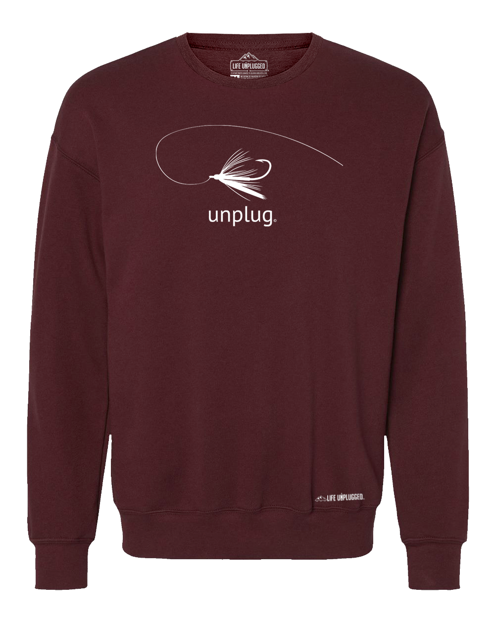 Fly Fishing Midweight Super Soft Crewneck Sweatshirt