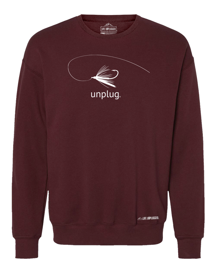 Fly Fishing Midweight Super Soft Crewneck Sweatshirt