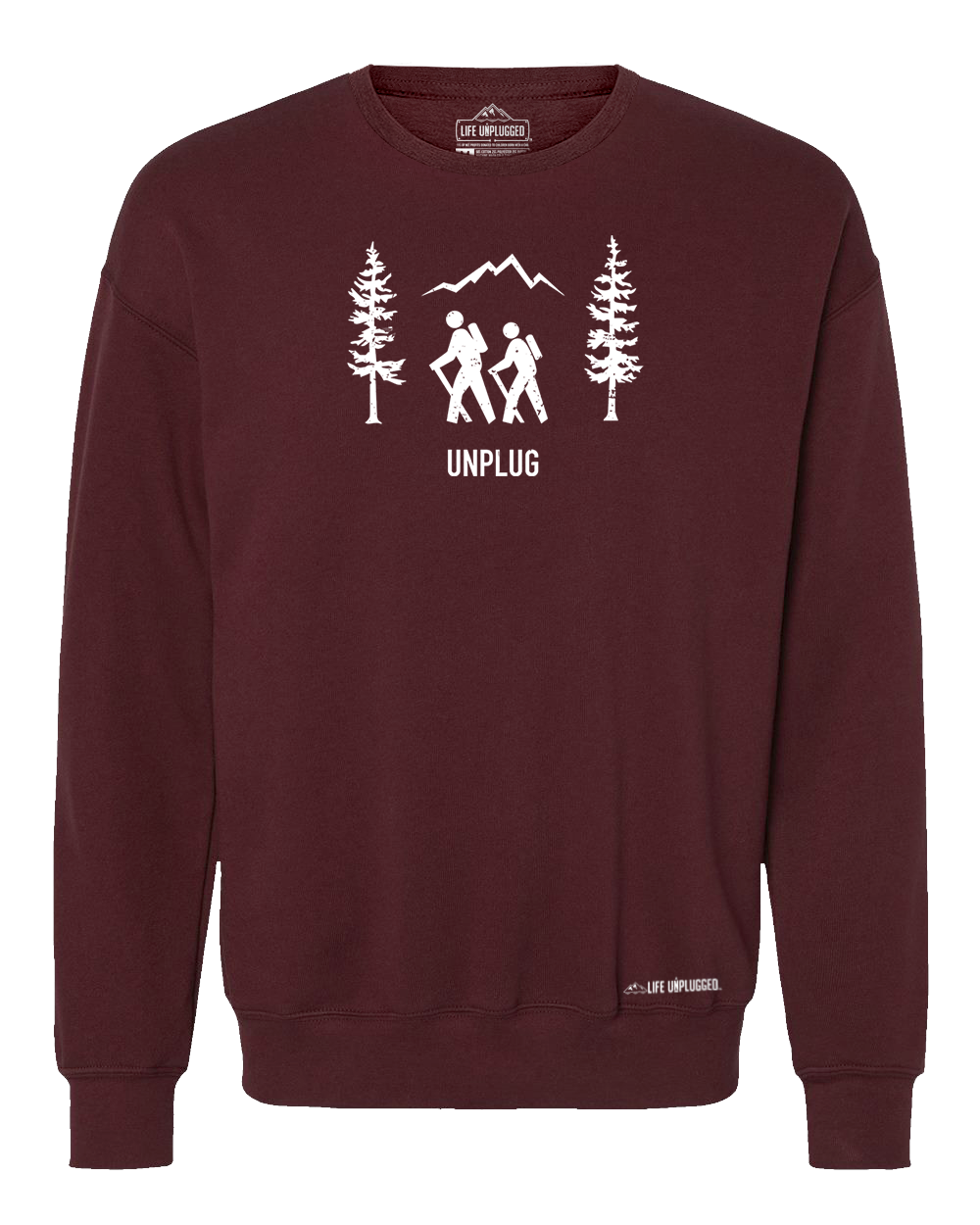 Hiking Scene Midweight Super Soft Crewneck Sweatshirt