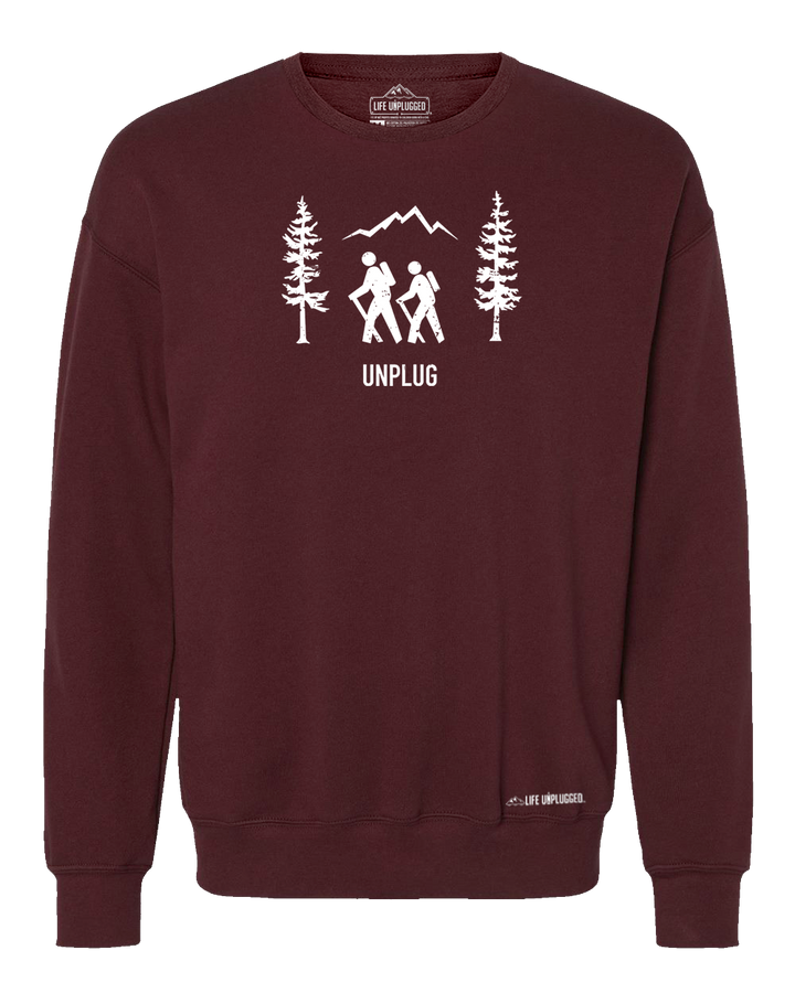 Hiking Scene Midweight Super Soft Crewneck Sweatshirt