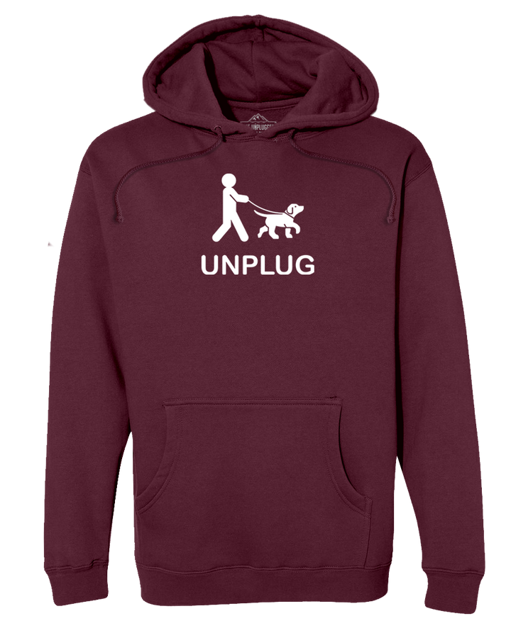 Dog Walking Heavyweight Hoodie