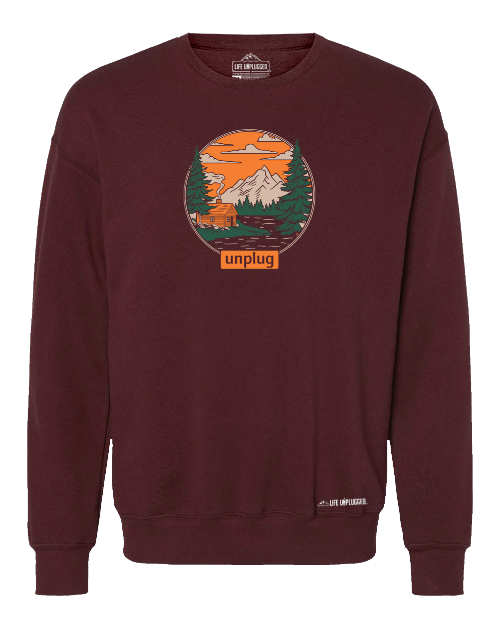 LIMITED DROP! Rustic Mountain Retreat Midweight Super Soft Crewneck Sweatshirt