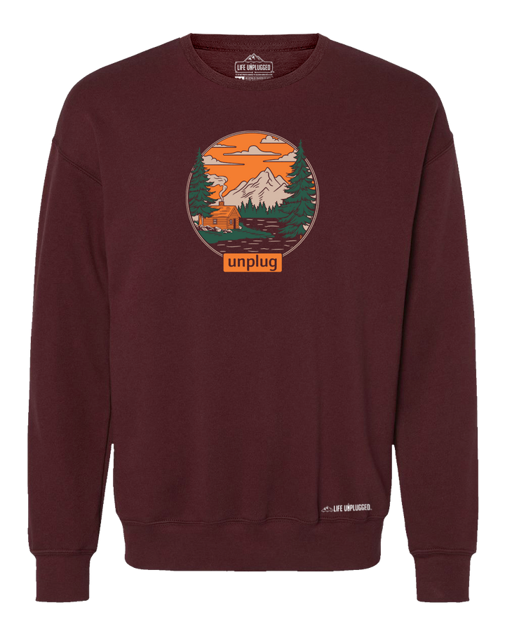 LIMITED DROP! Rustic Mountain Retreat Midweight Super Soft Crewneck Sweatshirt