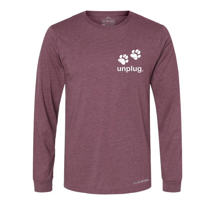 Paw Print Long Sleeve T-Shirt