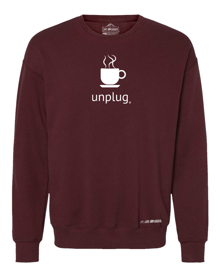 Coffee Midweight Super Soft Crewneck Sweatshirt