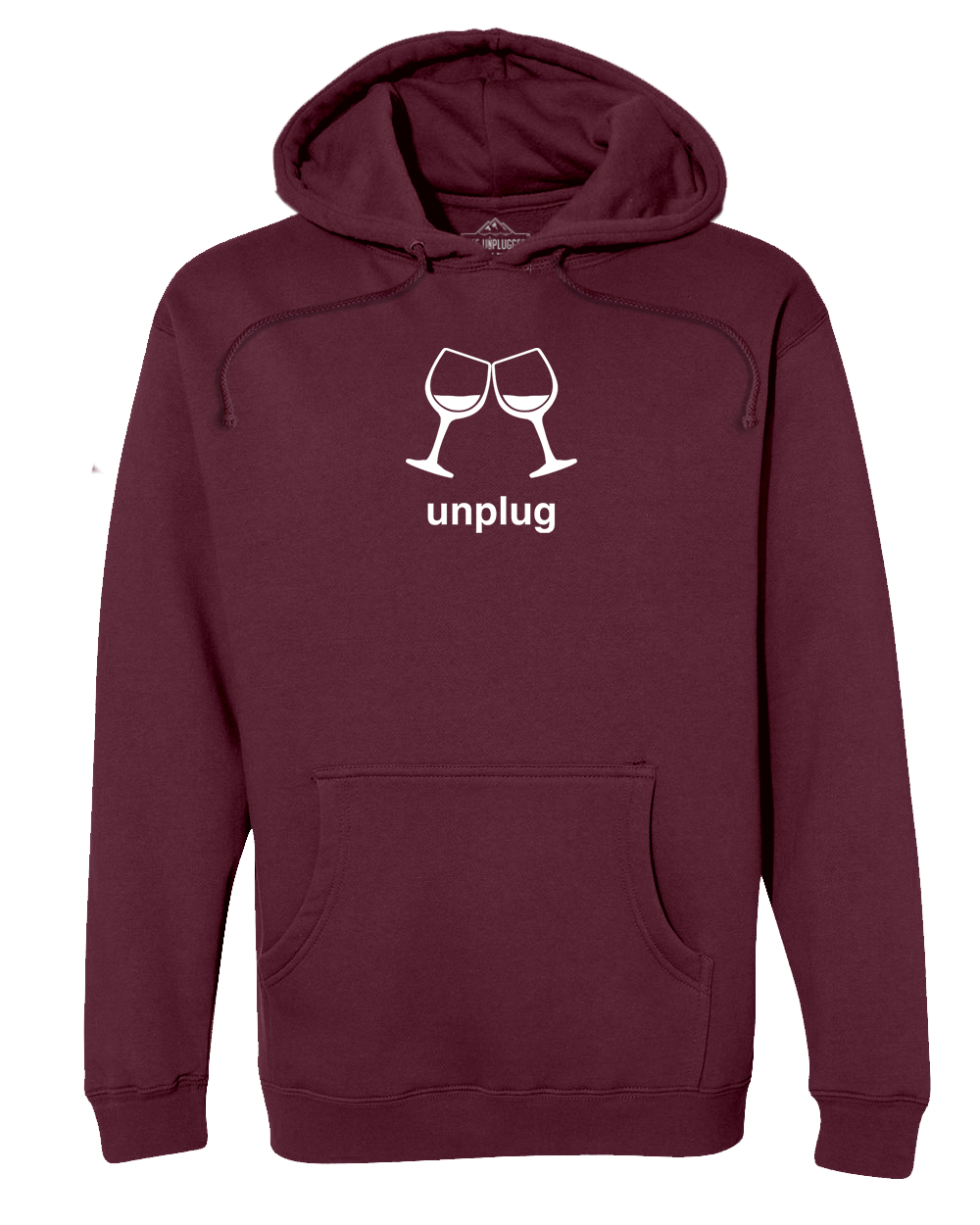 Wine Glass Heavyweight Hoodie