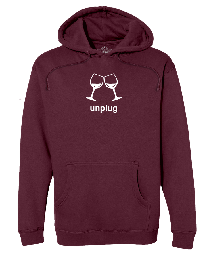 Wine Glass Heavyweight Hoodie