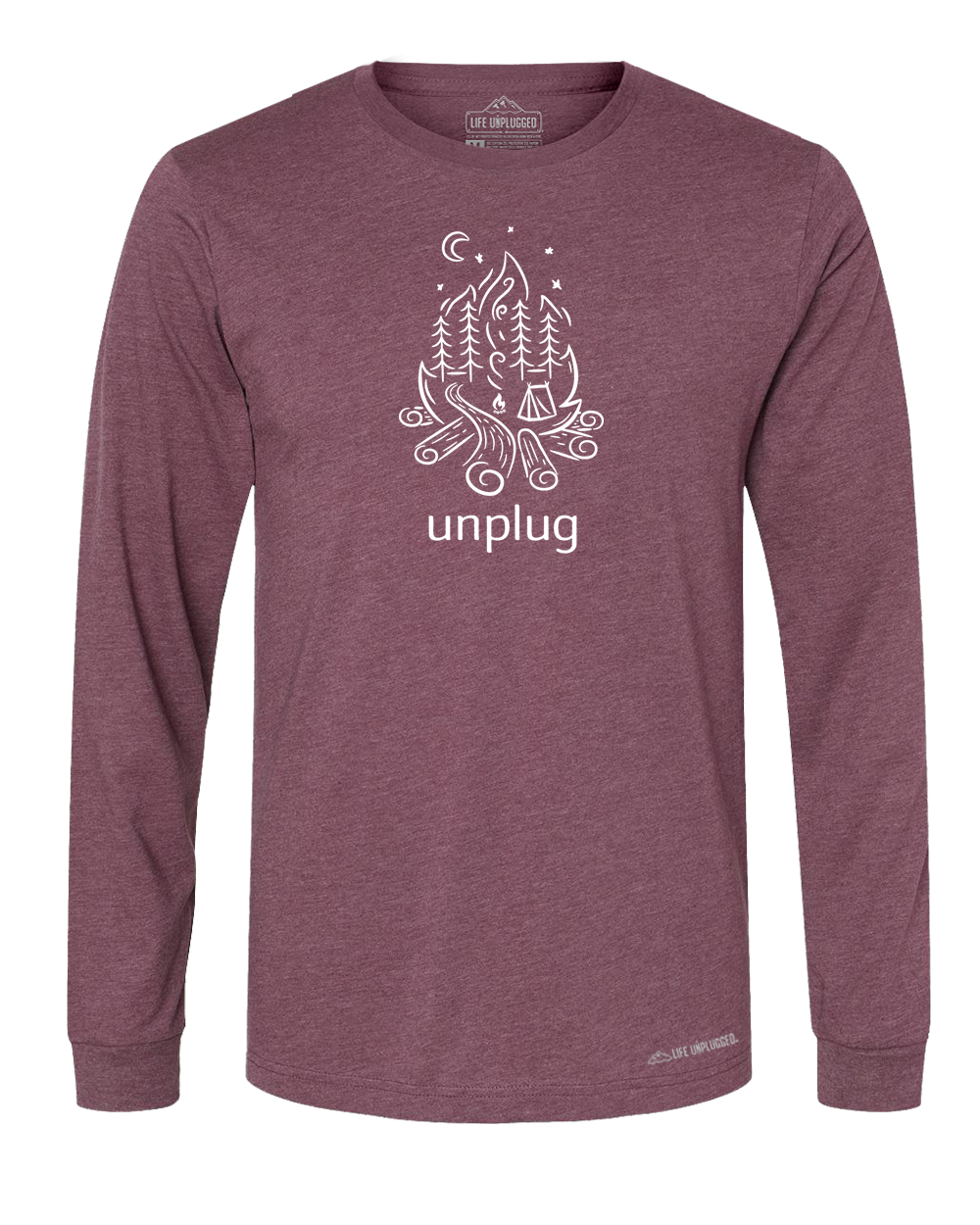 LIMITED DROP! Campfire Camping Scene Long Sleeve T-Shirt