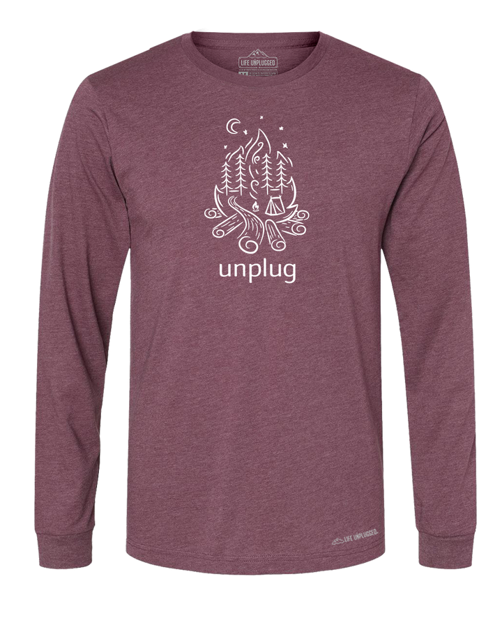 LIMITED DROP! Campfire Camping Scene Long Sleeve T-Shirt