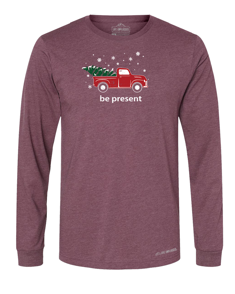 Christmas Tree Truck Long Sleeve T-Shirt