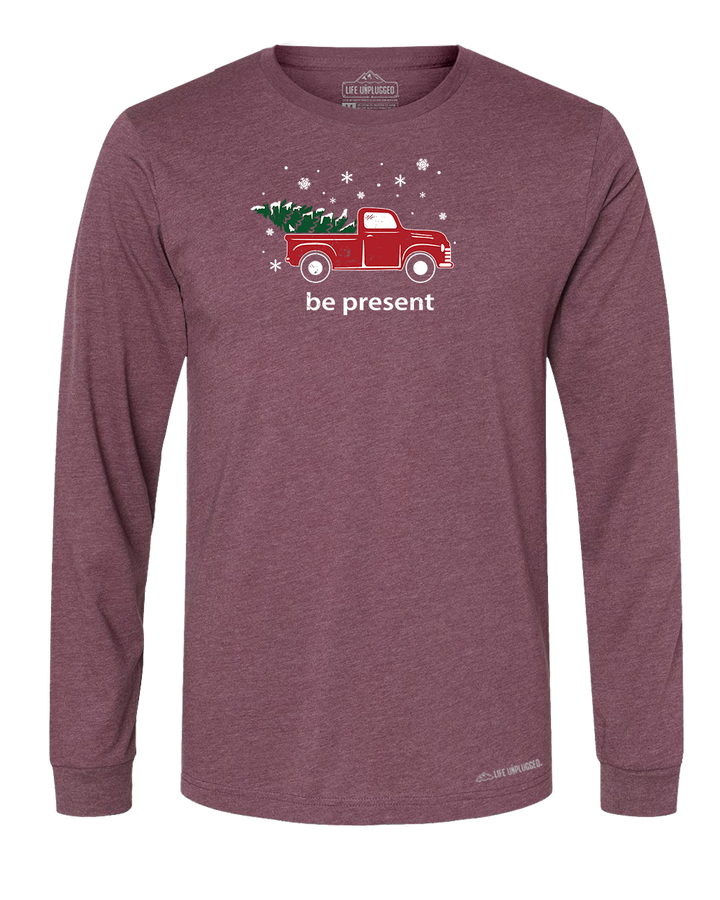 Christmas Tree Truck Long Sleeve T-Shirt