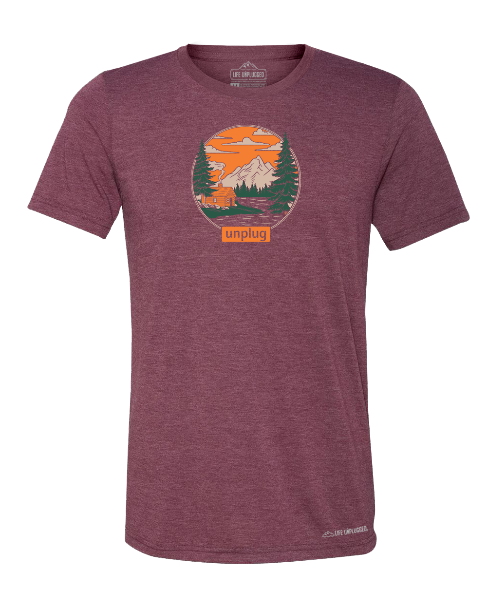 LIMITED DROP! Rustic Mountain Retreat Triblend T-Shirt