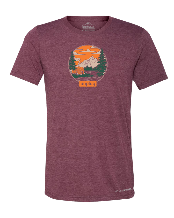 LIMITED DROP! Rustic Mountain Retreat Triblend T-Shirt