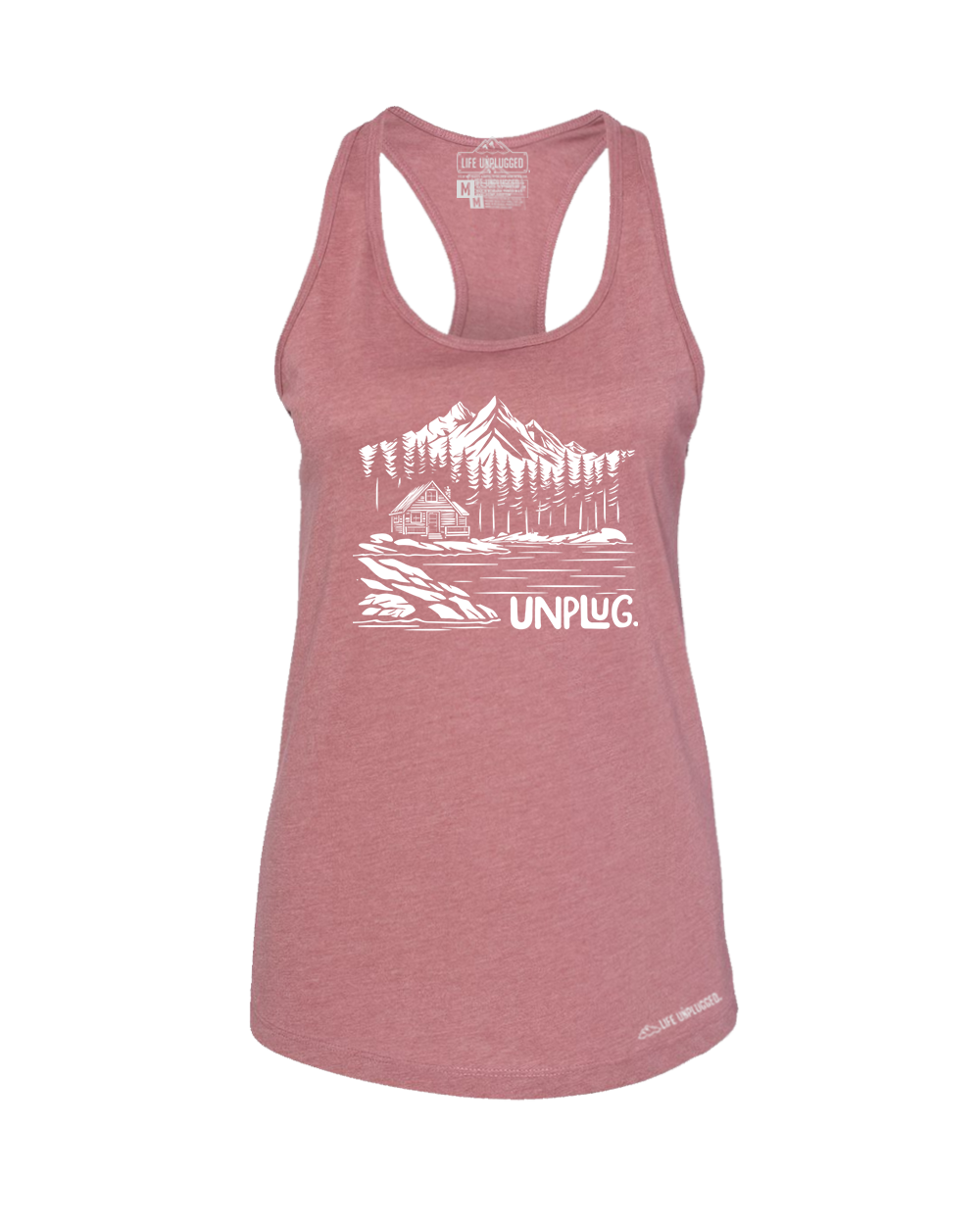 Cabin In the woods Women's Racerback Tank Top