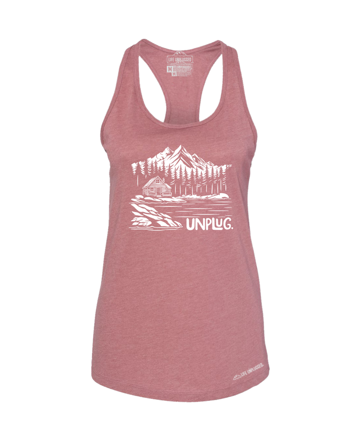 Cabin In the woods Women's Racerback Tank Top