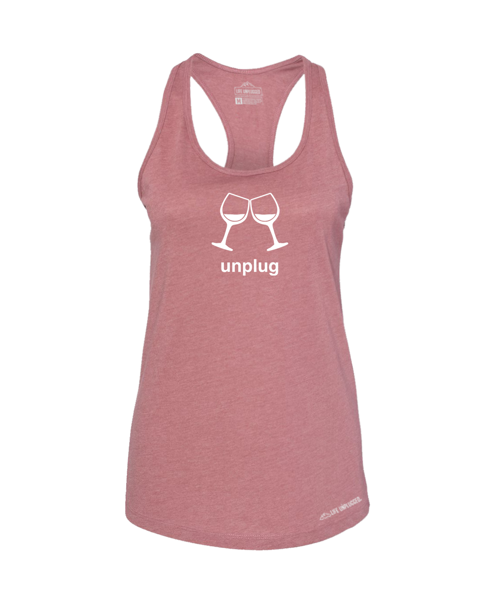 Wine Glass Women's Racerback Tank Top