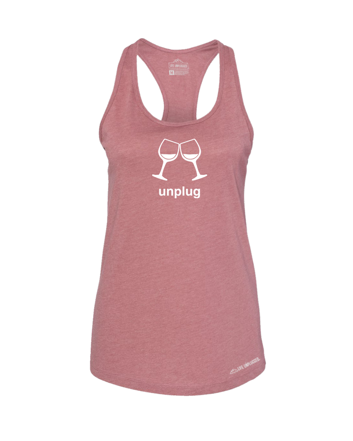 Wine Glass Women's Racerback Tank Top