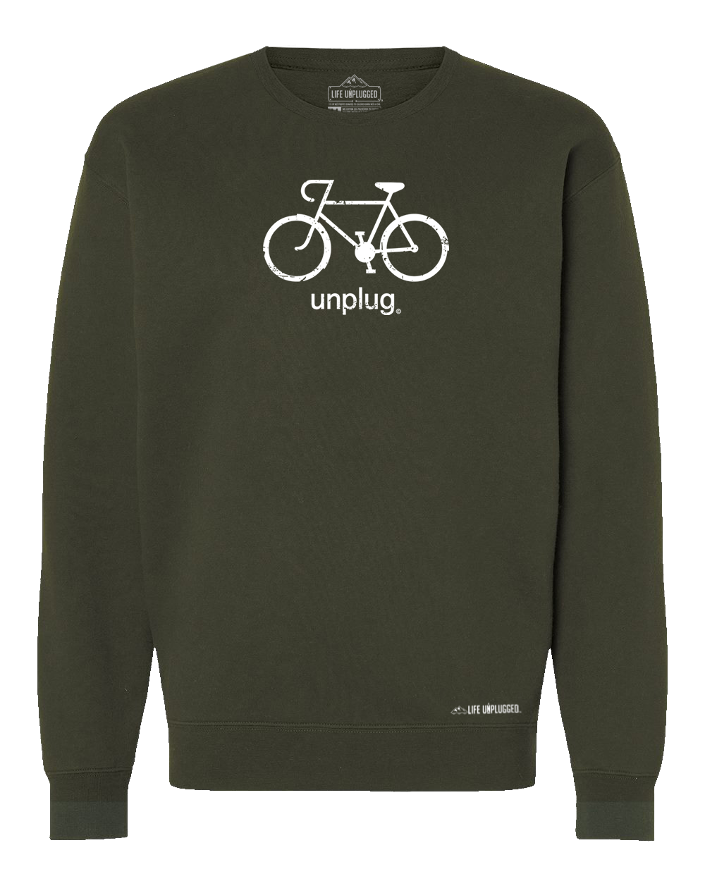 Road Bike Heavyweight Crewneck Sweatshirt