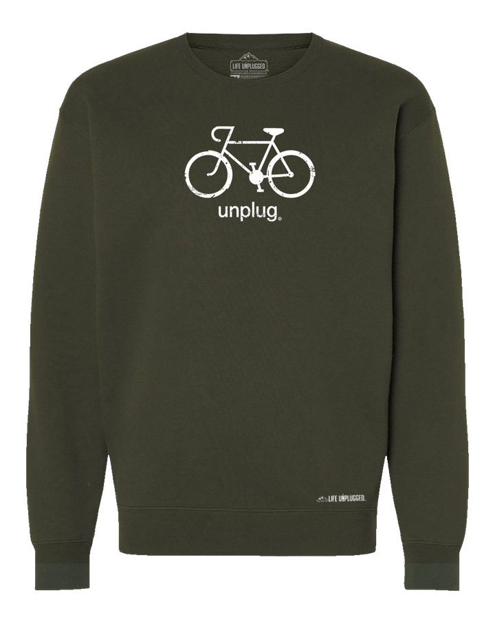 Road Bike Heavyweight Crewneck Sweatshirt