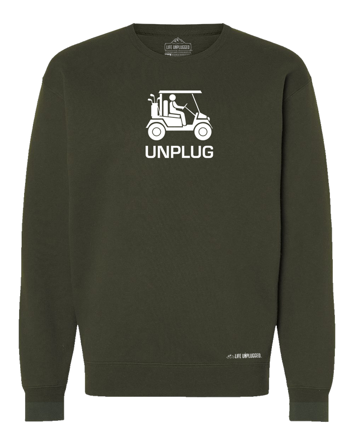 Golf Cart Heavyweight Crewneck Sweatshirt