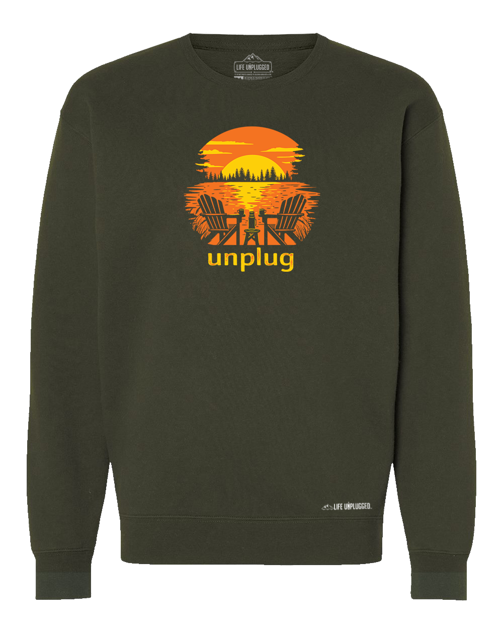 LIMITED DROP! Chairs at Sunset Heavyweight Crewneck Sweatshirt