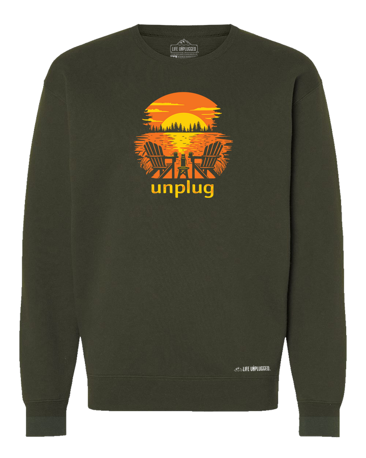 LIMITED DROP! Chairs at Sunset Heavyweight Crewneck Sweatshirt