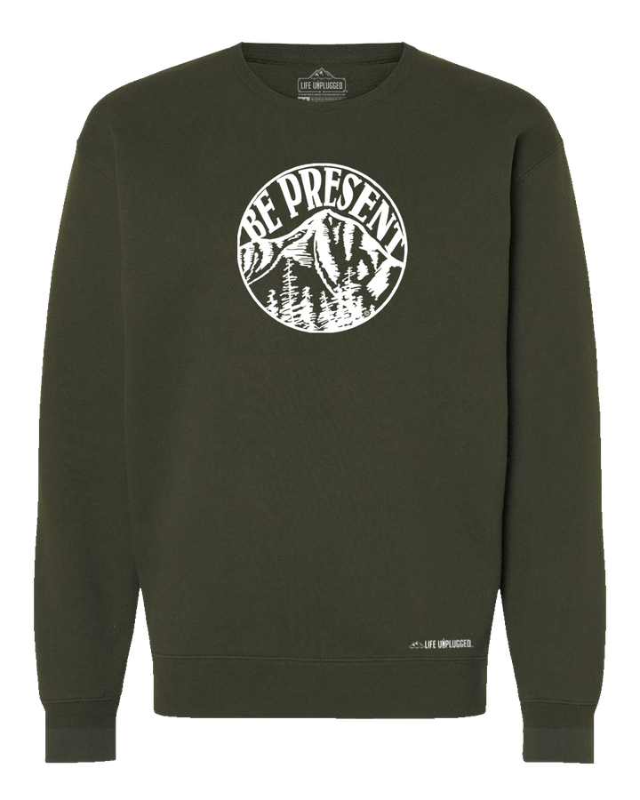 Be Present Mountain Heavyweight Crewneck Sweatshirt