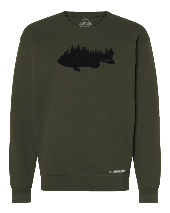 Bass In The Trees Heavyweight Crewneck Sweatshirt