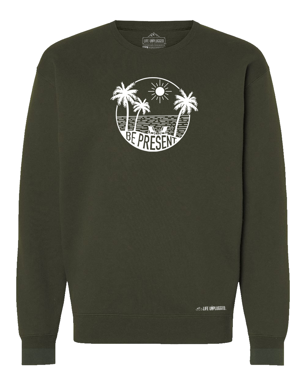 Be Present Beach Heavyweight Crewneck Sweatshirt